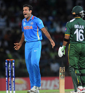 Irfan Pathan of India