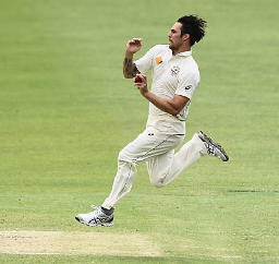 Mitchell Johnson of Australia