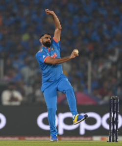 Mohammed Shami of India