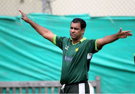 Waqar Younis of Pakistan